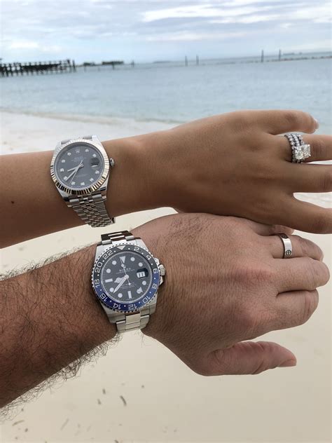 his and her rolex for sale|men wearing Rolex watches.